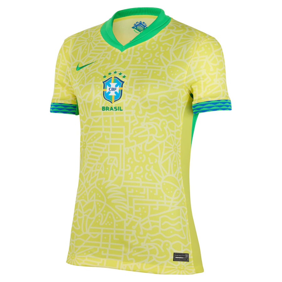 Maillot Brésil Femme Domicile 2024/25