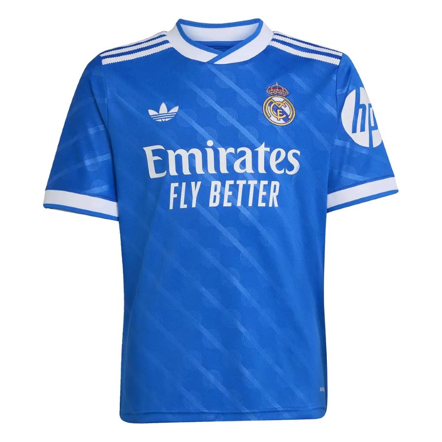 Maillot Kit Enfant Real Madrid Third Bleu 2025/26