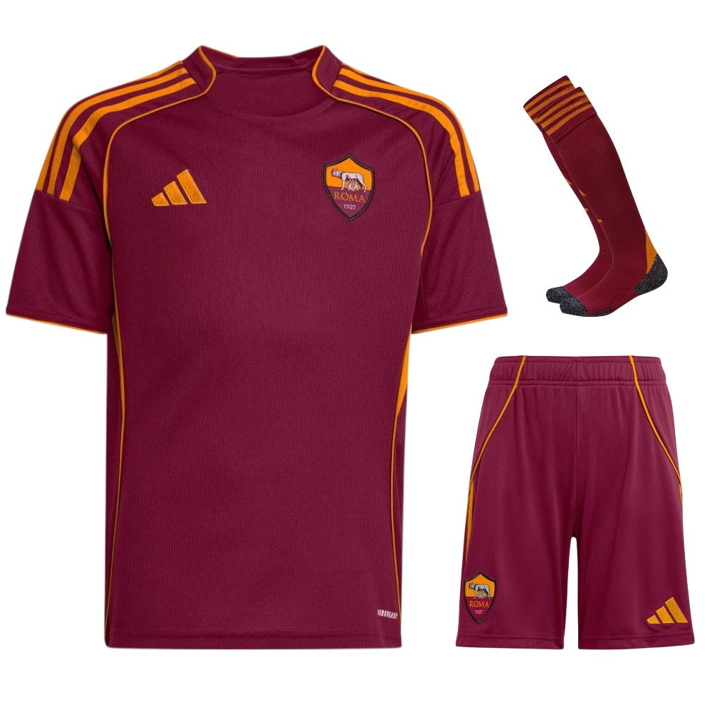 Maillot Kit Enfant AS Roma Domicile 2025/26
