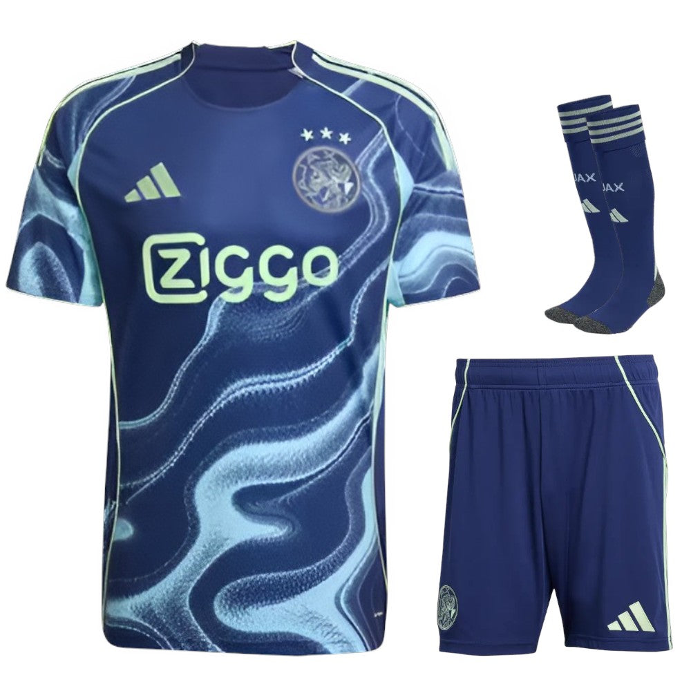 Maillot Kit Enfant Ajax Amsterdam Exterieur 2025/26