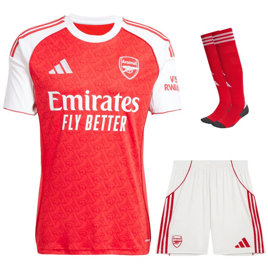 Maillot Kit Enfant Arsenal Domicile 2025/26