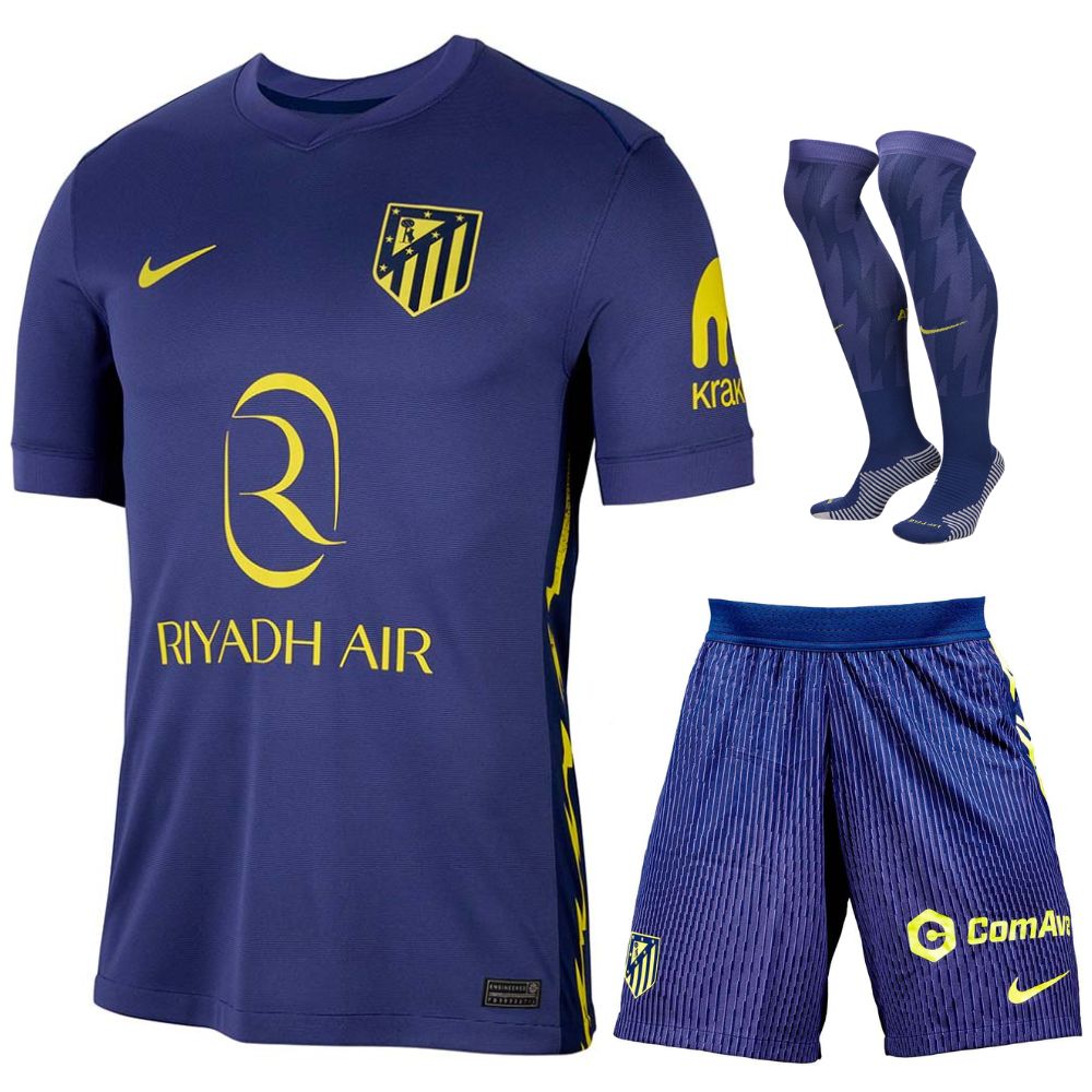 Maillot Kit Enfant Atletico Madrid Exterieur 2025/26