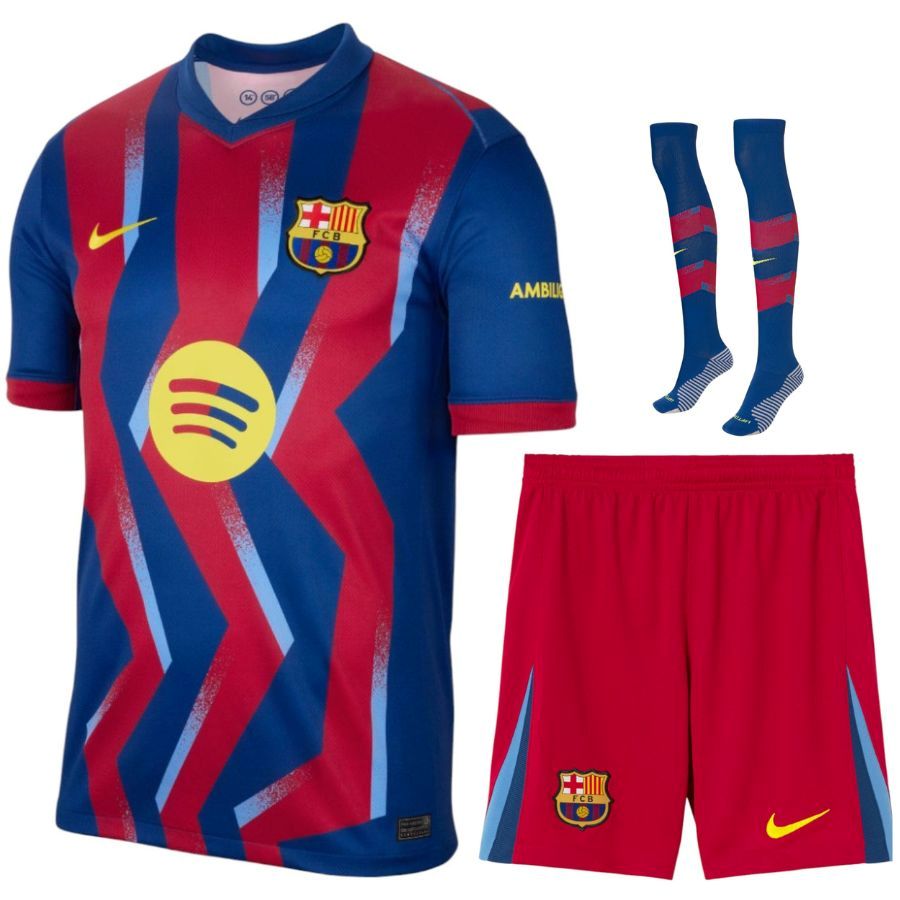 Kit Enfant FC Barcelone Fourth 2025/26