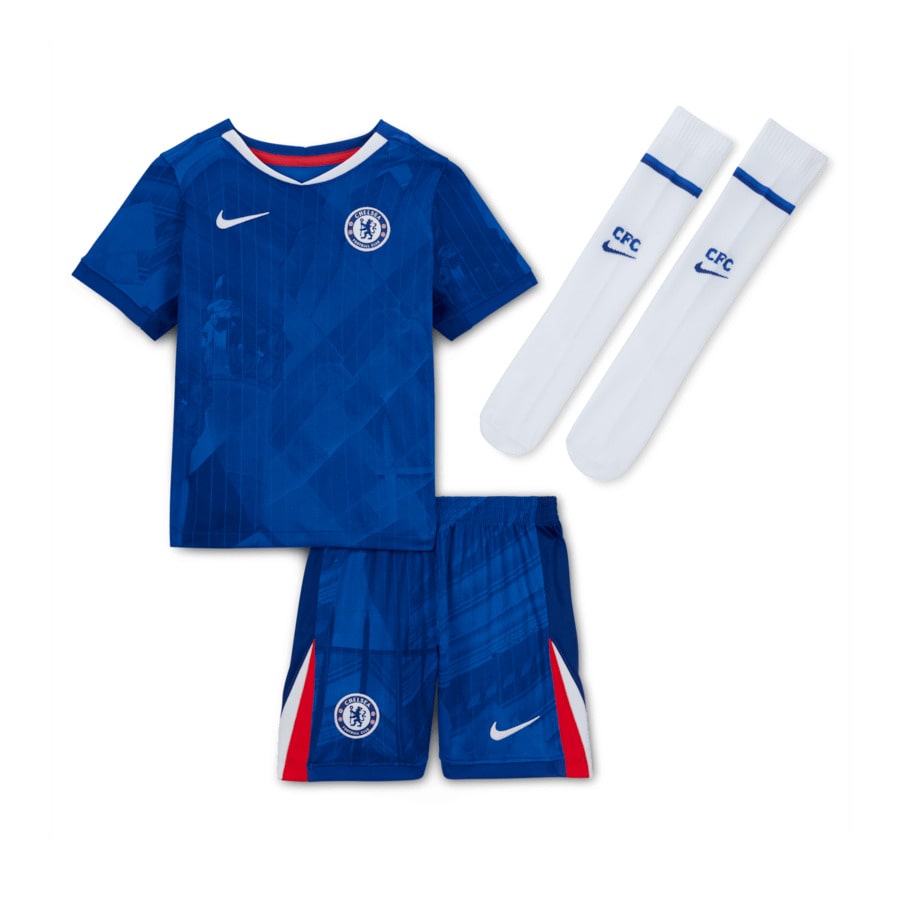 Maillot Kit Enfant Chelsea Domicile 2025/26