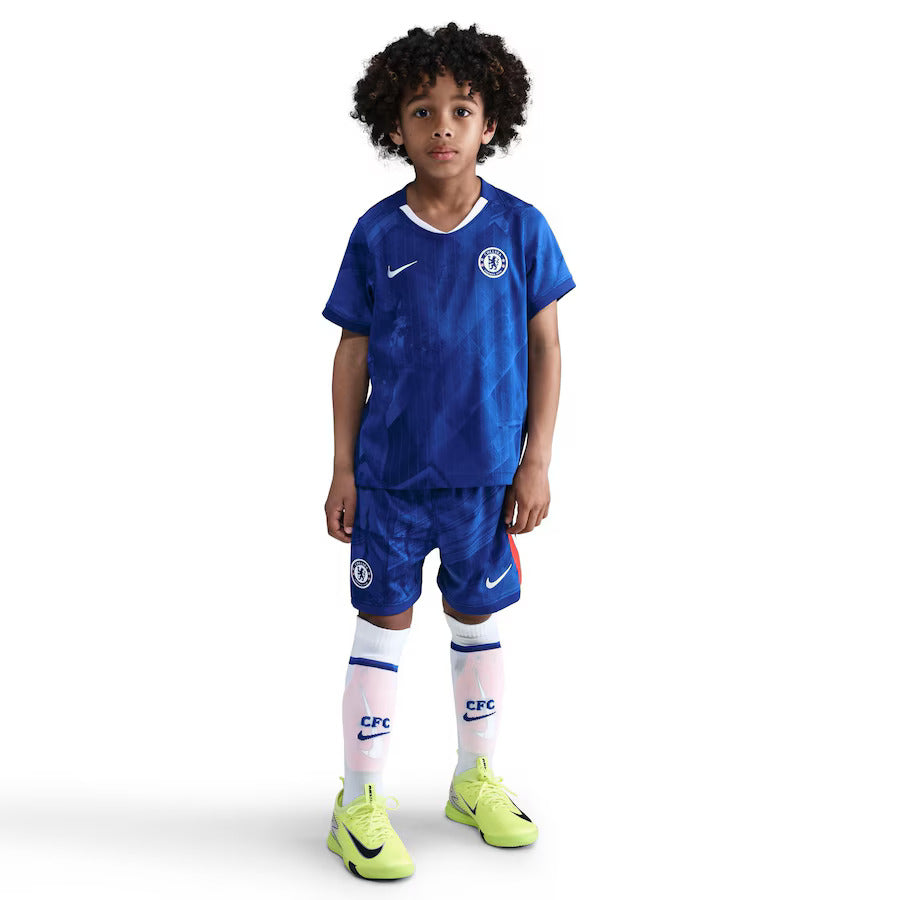 Maillot Kit Enfant Chelsea Domicile 2025/26