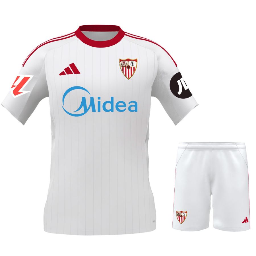 Maillot Kit Enfant FC Seville Domicile 2025/26