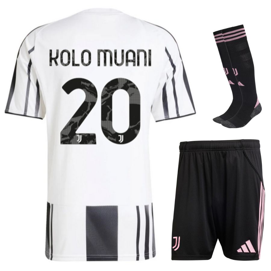 Maillot Kit Enfant Juventus Domicile 2025/26