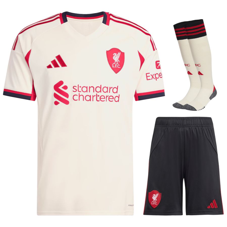 Maillot Kit Enfant Liverpool Exterieur 2025/26