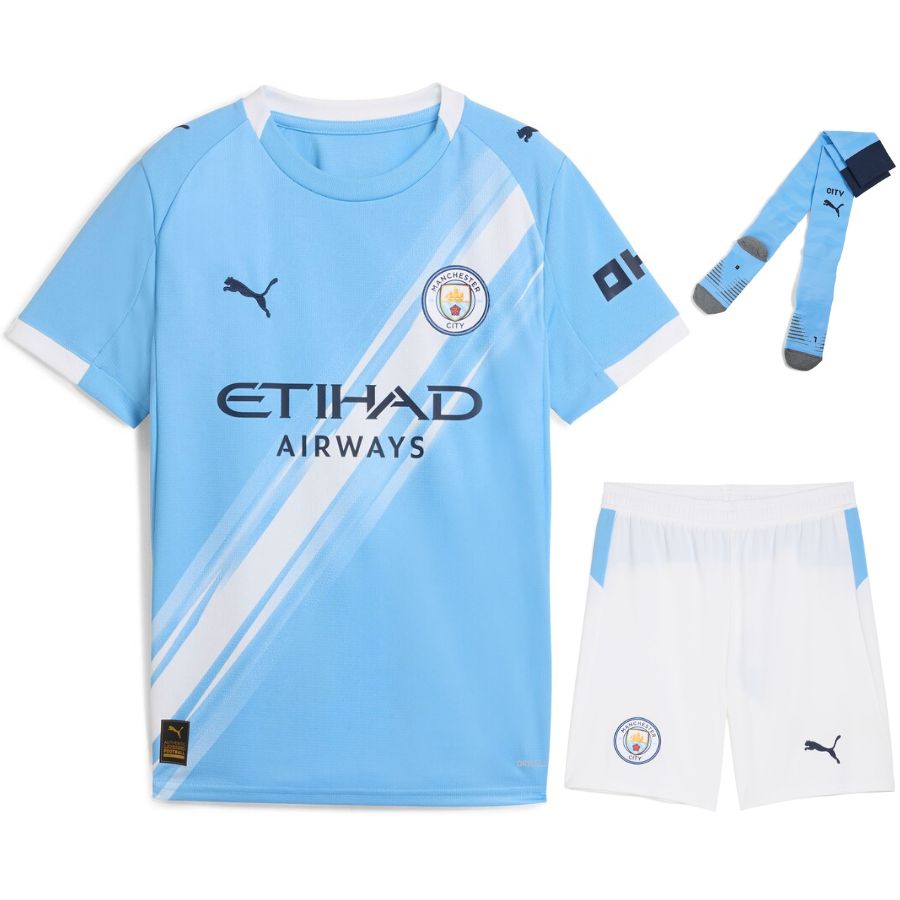Maillot Kit Enfant Manchester City Domicile 2025/26