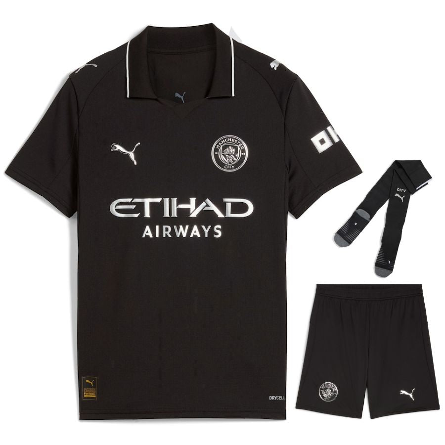 Maillot Kit Enfant Manchester City Exterieur 2025/26