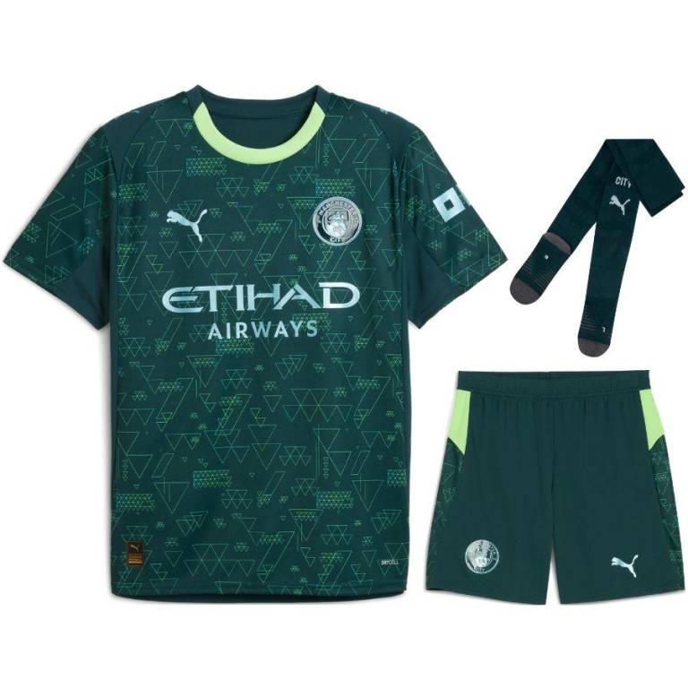 Maillot Kit Enfant Manchester City Fourth 2025/26