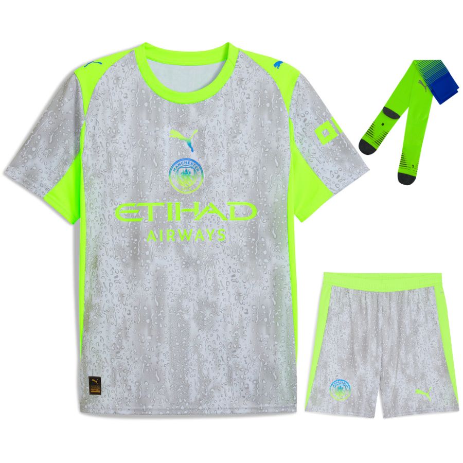 Maillot Kit Enfant Manchester City Third 2025/26
