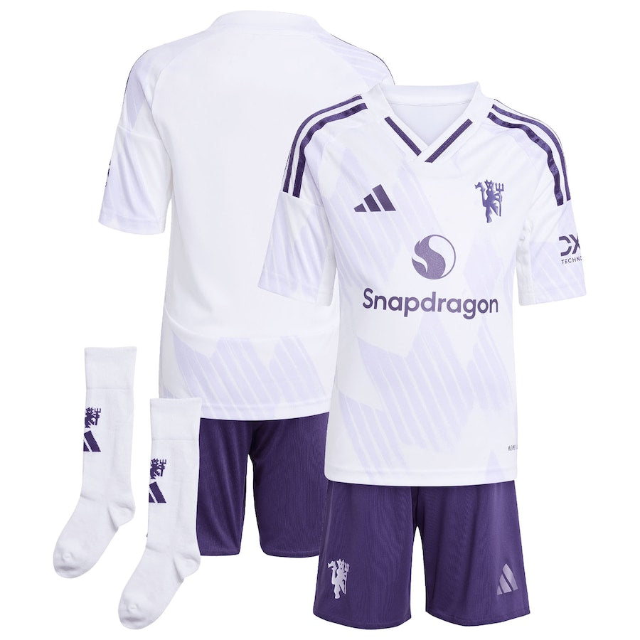 Maillot Kit Enfant Manchester United Exterieur 2025/26