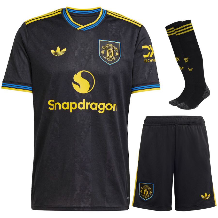 Maillot Kit Enfant Manchester United Third 2025/26