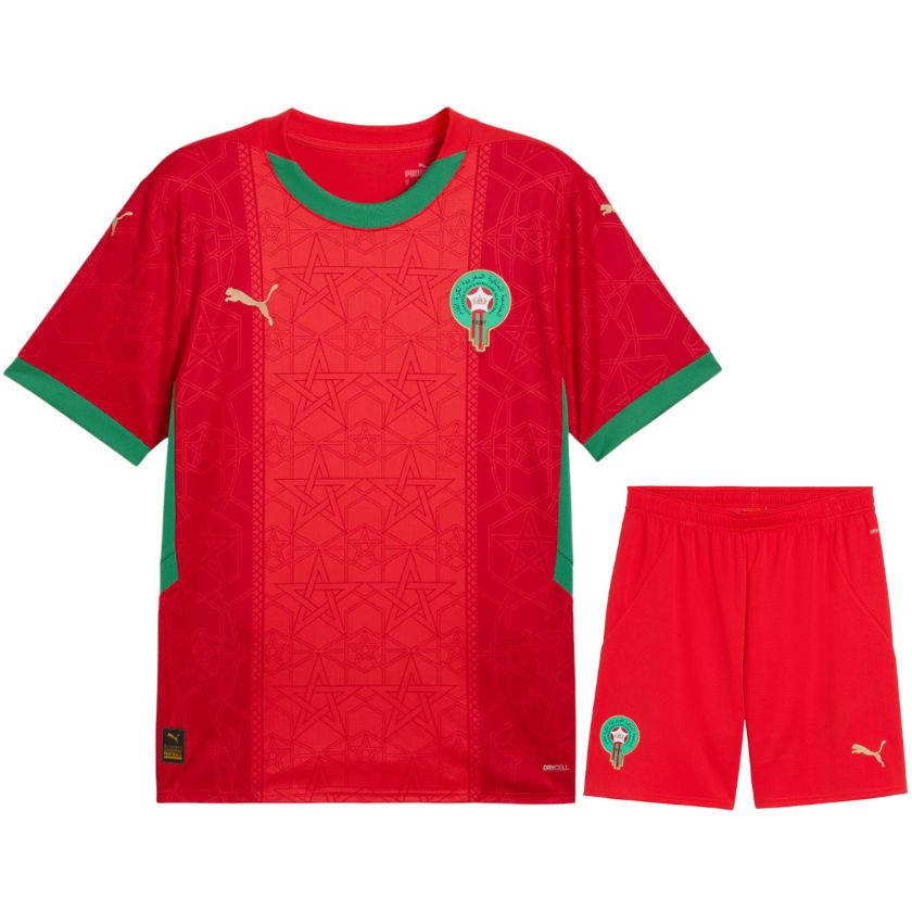 Maillot Kit Enfant Maroc Domicile 2024/25