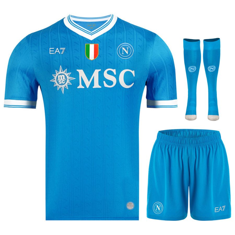 Maillot Kit Enfant Naples Domicile 2025/26
