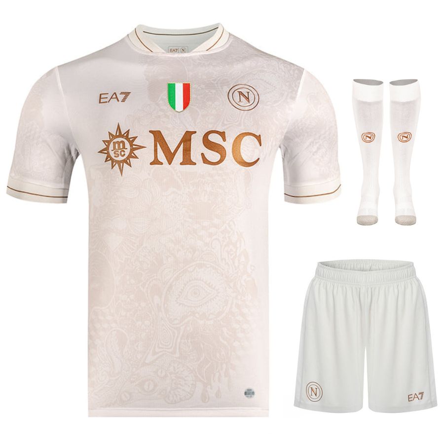 Maillot Kit Enfant Naples Exterieur 2025/26