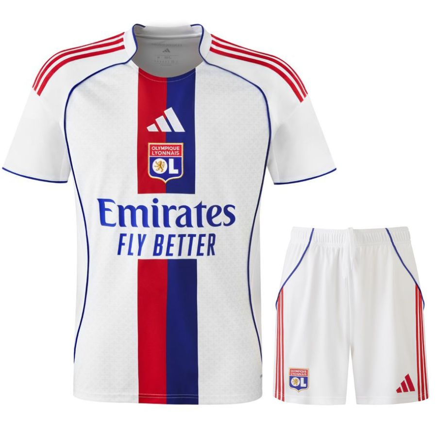 Maillot Lyon OL Kit Enfant Domicile 2025/26