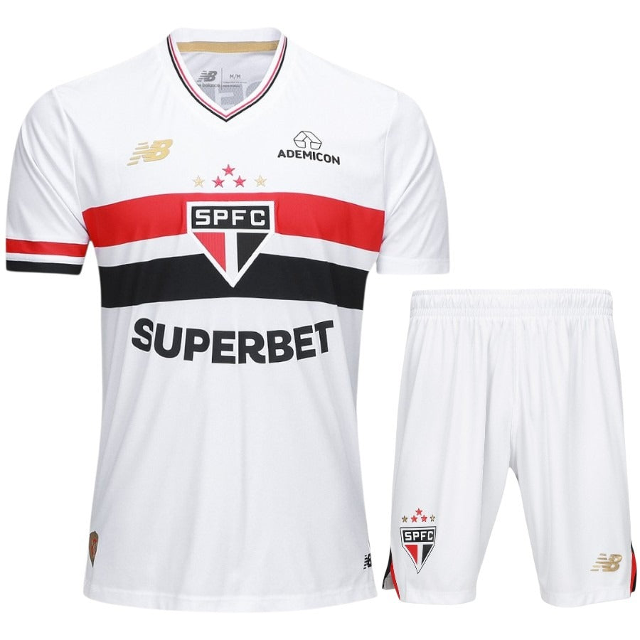 Maillot Sao Paulo FC Enfant Domicile 2025/26