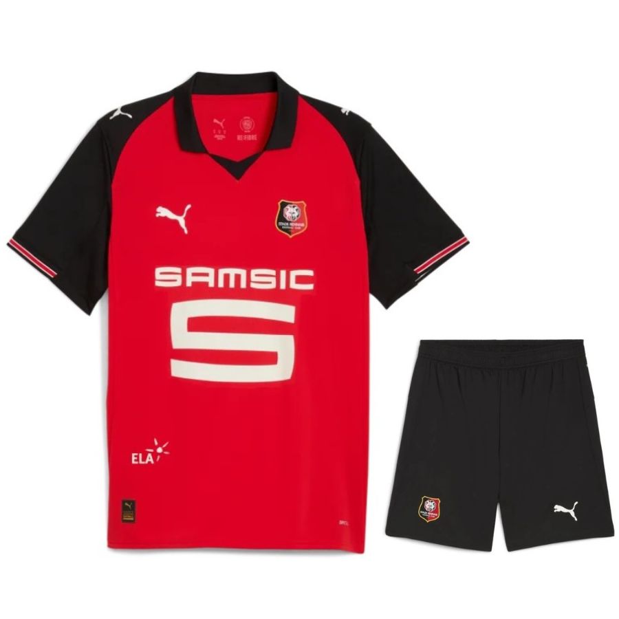Maillot Rennes Kit Enfant Domicile 2025/26