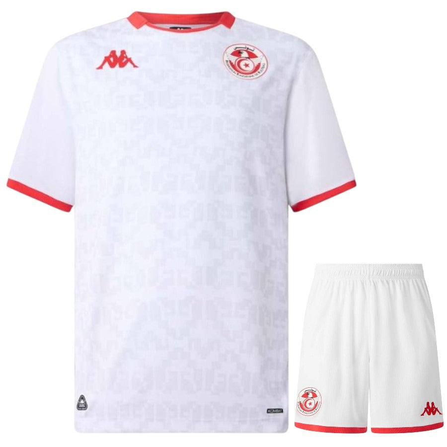 Maillot Tunisie Enfant Exterieur 2025/26