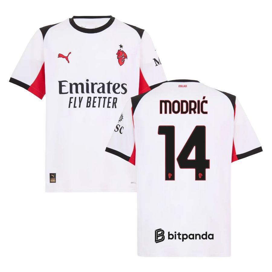 Maillot Milan AC Exterieur 2025/26