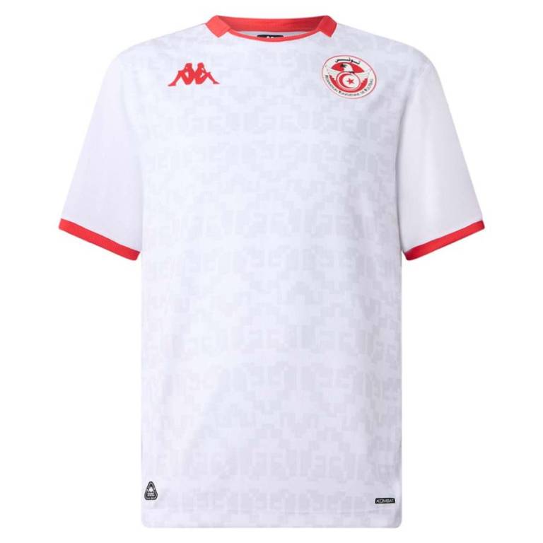Maillot Tunisie Blanc Exterieur 2025/26